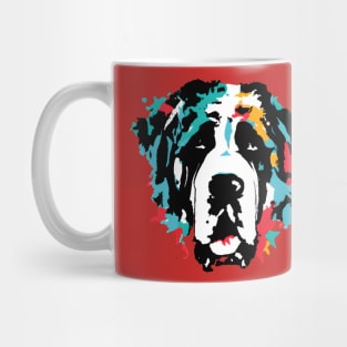 Saint Bernard Alpine Spaniel Poster Art Mug